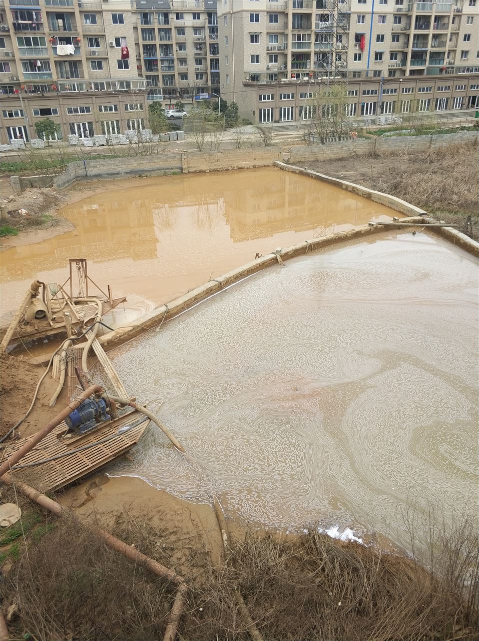 榕城沉淀池淤泥清理-厂区废水池淤泥清淤