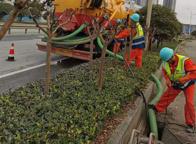 榕城市政管道清淤